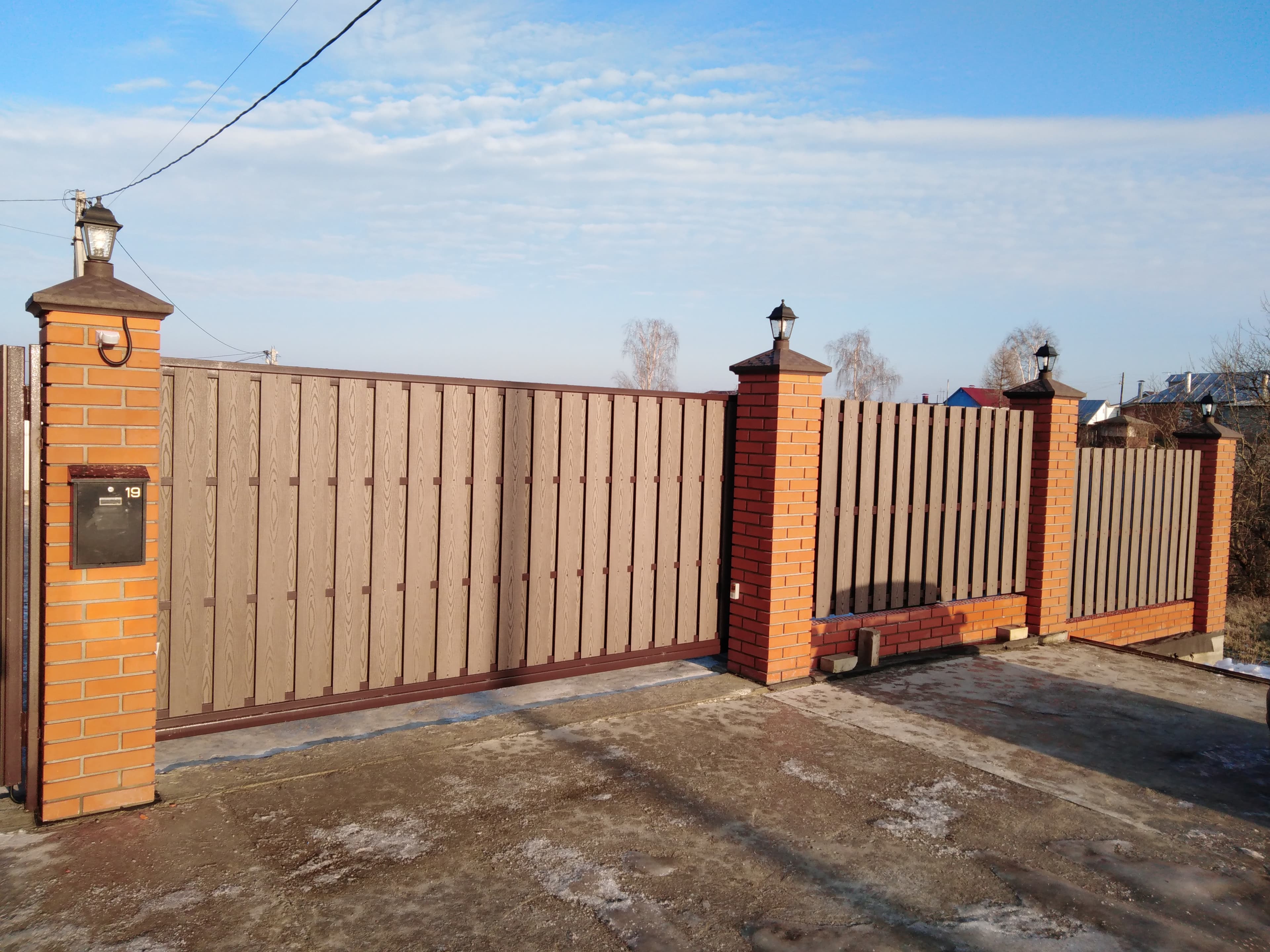 Калитка ДПК